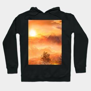 Sunset Landscape Hoodie